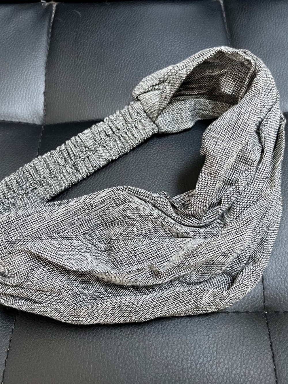 Grey Cloth Headband